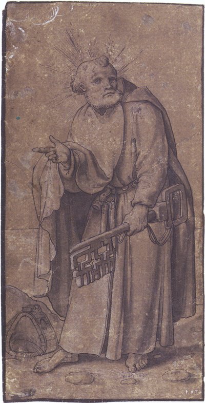 Apostle Peter by Hans Holbein der Jüngere